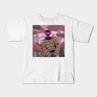 Weirdcore Flag Outfit Kids T-Shirt
